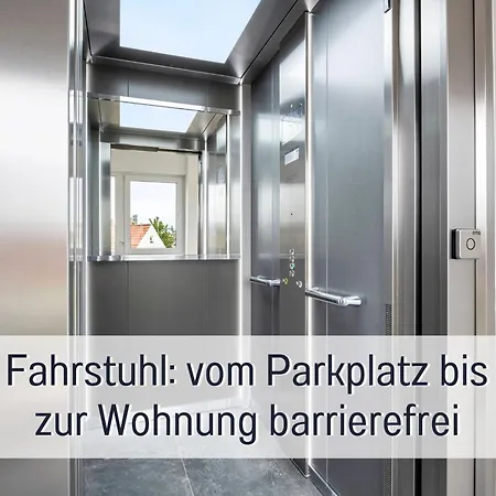 Апартаменты Edel&liebe Neubau Mit Fahrstuhl, Parkplatz, Balkon, W-lan, Ruhige Lage, Einkaufmoeglichkeiten 500m Entfernt *