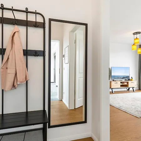 公寓 Edel&liebe Neubau Mit Fahrstuhl, Parkplatz, Balkon, W-lan, Ruhige Lage, Einkaufsmoeglichkeiten 500m Entfernt *