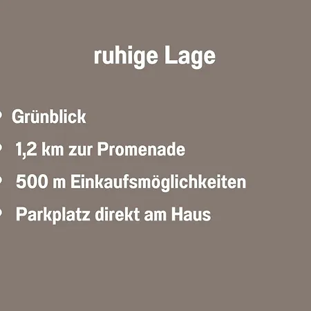 Edel&liebe Neubau Mit Fahrstuhl, Parkplatz, Balkon, W-lan, Ruhige Lage, Einkaufsmoeglichkeiten 500m Entfernt * 格洛米茨