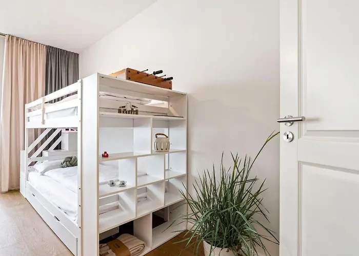 Апартаменты Edel&liebe Neubau Mit Fahrstuhl, Parkplatz, Balkon, W-lan, Ruhige Lage, Einkaufmoeglichkeiten 500m Entfernt