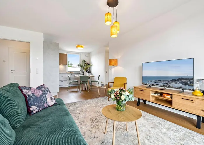 Апартаменты Edel&liebe Neubau Mit Fahrstuhl, Parkplatz, Balkon, W-lan, Ruhige Lage, Einkaufmoeglichkeiten 500m Entfernt *