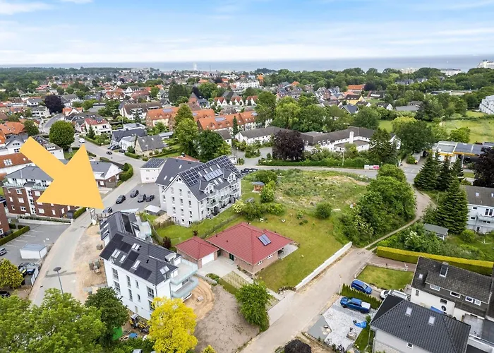 Апартаменты Edel&liebe Neubau Mit Fahrstuhl, Parkplatz, Balkon, W-lan, Ruhige Lage, Einkaufmoeglichkeiten 500m Entfernt Грёмиц