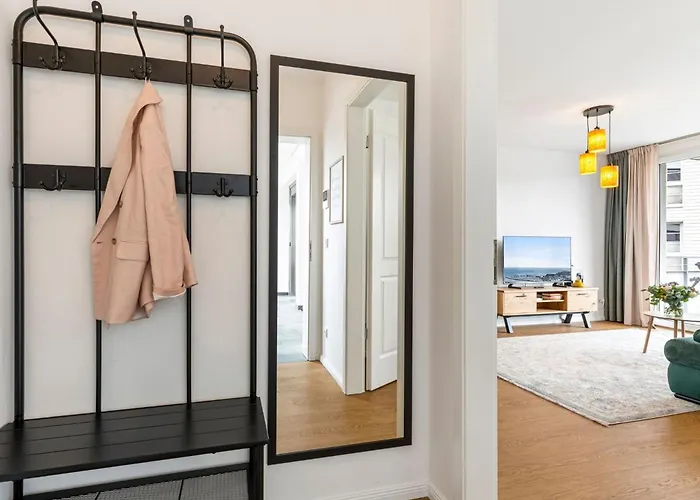 Апартаменты Edel&liebe Neubau Mit Fahrstuhl, Parkplatz, Balkon, W-lan, Ruhige Lage, Einkaufmoeglichkeiten 500m Entfernt *
